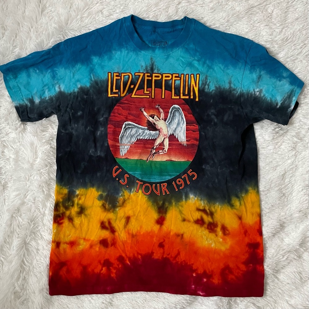 NWOT Led Zeppelin Tie Dye Tee